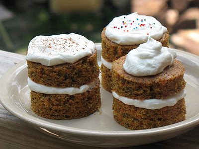 Carrot Cake Towers
