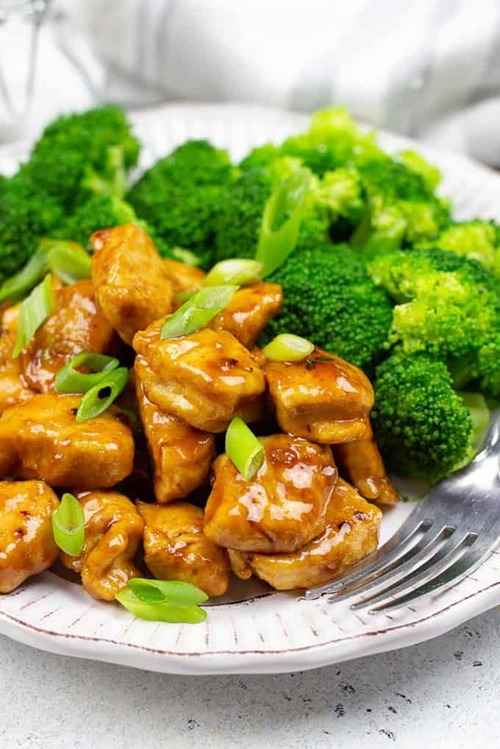 Low Carb General Tso's Chicken
