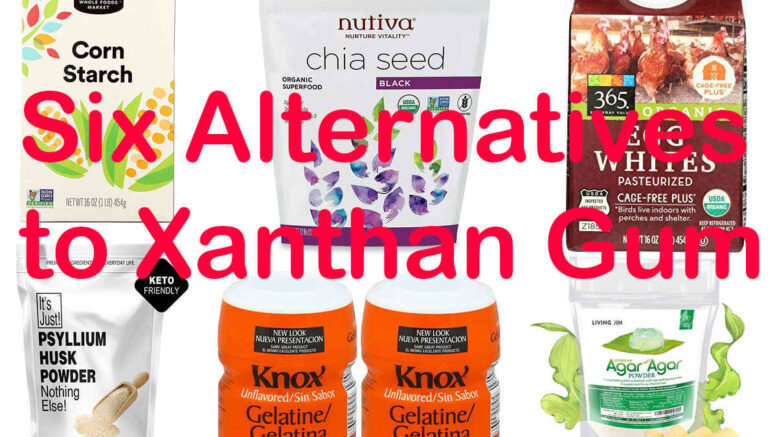 Six Alternatives to Xanthan Gum