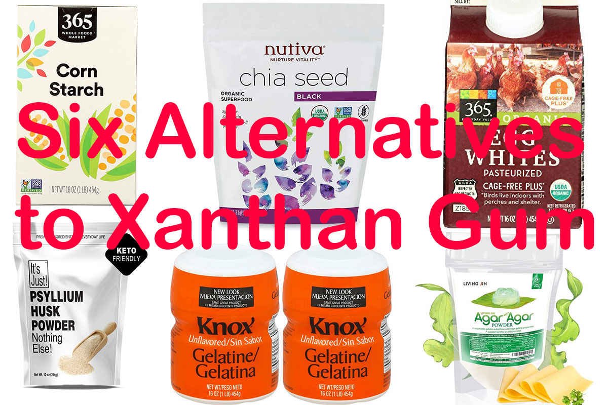 Six Alternatives to Xanthan Gum