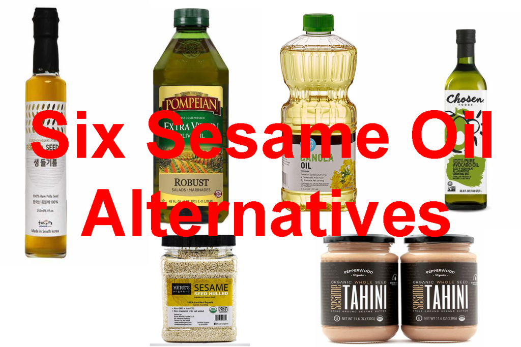 Six Sesame Oil Alternatives