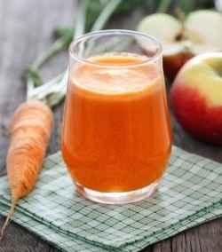 Zingy Carrot Apple Juice
