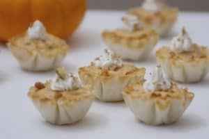 pumpkin cheesecakes