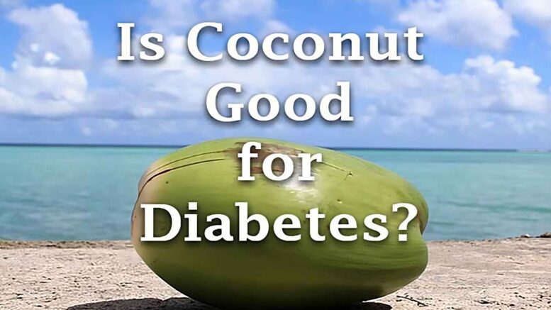 coconut good for diabetes