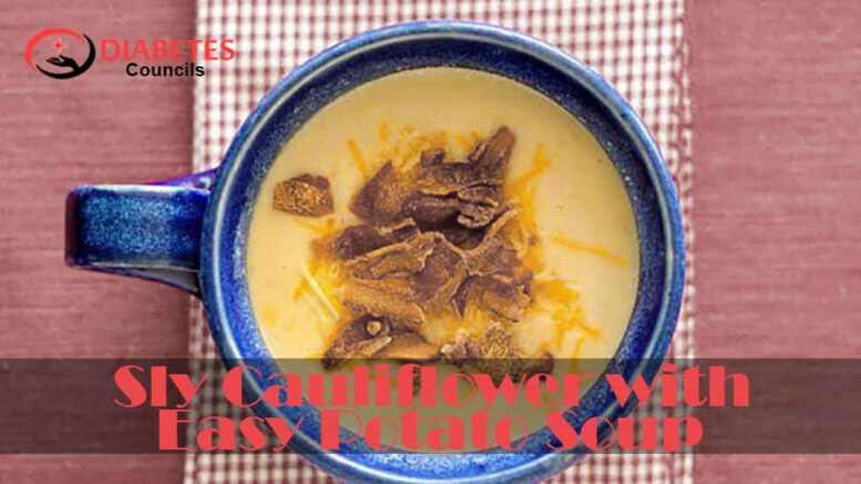 Cauliflower with Easy Potato Soup