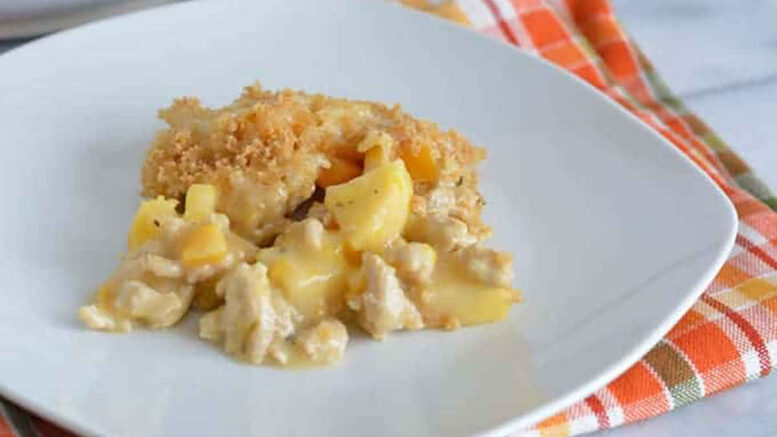 Creamy chicken casserole