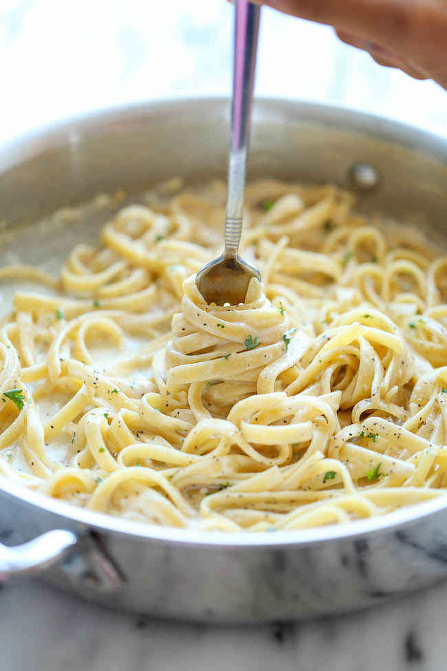 GARLIC PARMESAN PASTA