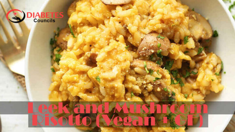 Leek and Mushroom Risotto 2