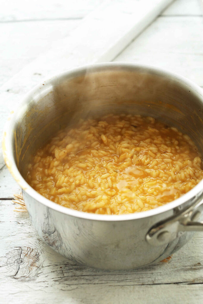 Leek and Mushroom Risotto