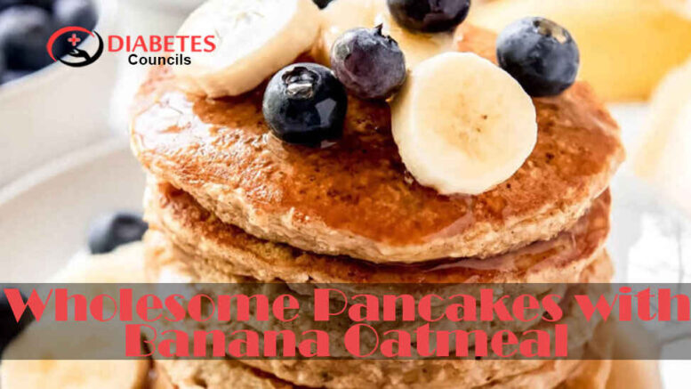 Pancakes with Banana Oatmeal 1