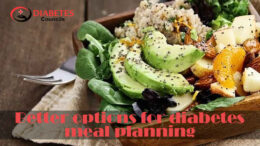 Better options for diabetes meal planning